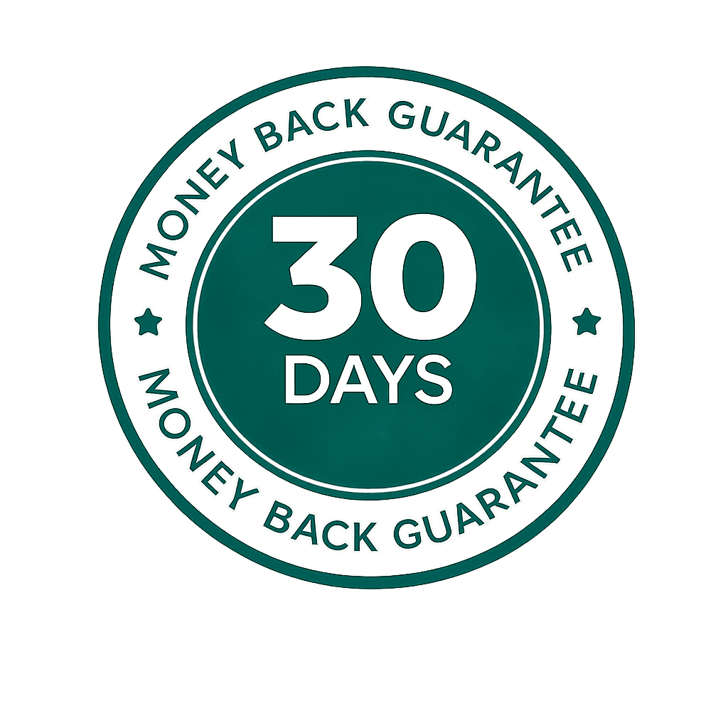 30-day money-back guarantee